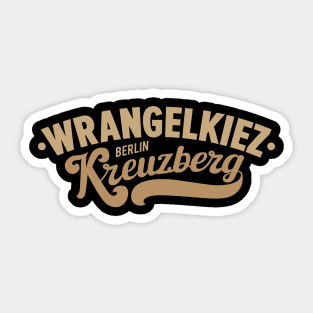 Kreuzberg - Wrangelkiez Sticker